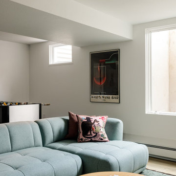 Redefining Mid-Century Style: A Basement Transformation