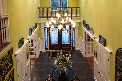Example of a classic entryway design in Other