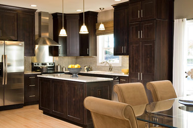 Trendy kitchen photo in Boston