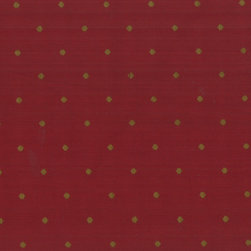ROTH & TOMPKINS TEXTILES - Saybrook Fabric, Claret, 54''x36'' - Upholstery Fabric