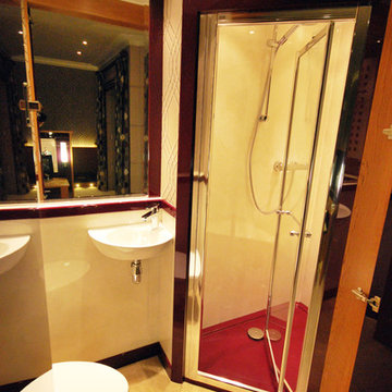 Purple High Gloss Bedroom