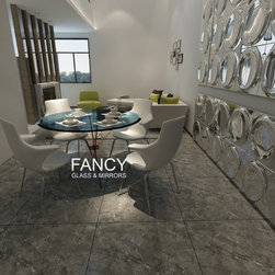CABOCHON GLASS DINING TABLE - Furniture