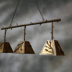 Tree and Branch Pool Table Light - Pool Table Lights