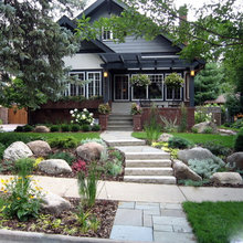 Craftsman Style Home Landscaping