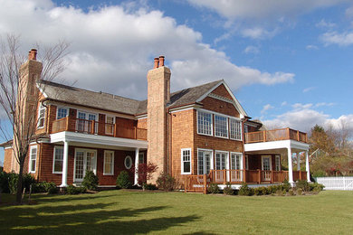 Example of a classic exterior home design in New York