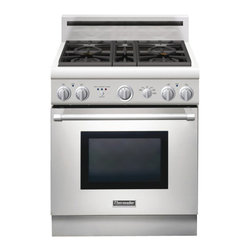 Thermador 30" Pro Harmony Dual Fuel Range, Stainless Steel | PRD304GHU - Gas Ranges And Electric Ranges