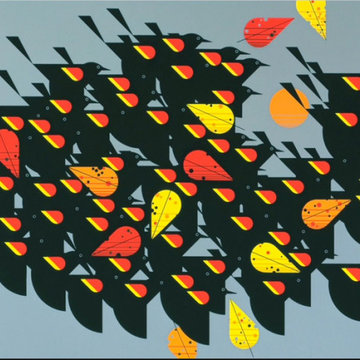 Charley Harper Birds of a Feather
