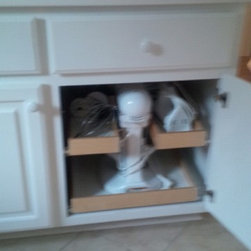 Custom Pull Out Shelves - Kitchen Drawer Organizers