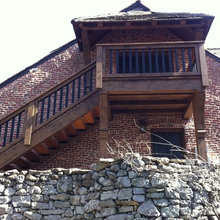railing for upper balcony