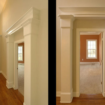 White Column Entrance