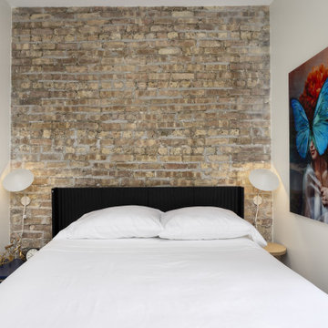 Commercial Remodel: Urban Slate & Exposed Brick