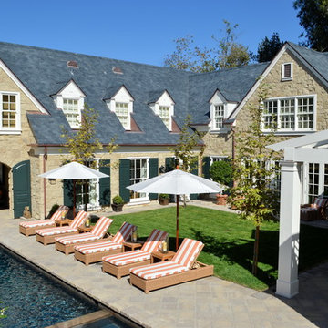 Pennsylvania Stone Farmhouse in Malibu, CA