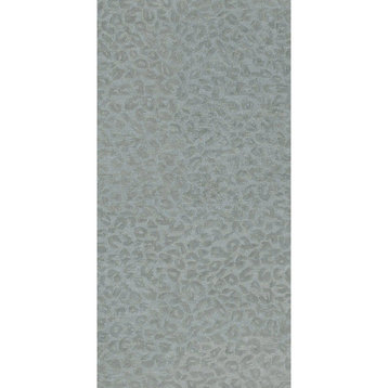 Leopardess Hand-Tufted Responsible Wool Area Rug, Gray, 2'6" X 5'