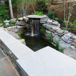 Pond & Waterfall Water Feature - Outdoor Fountains And Ponds