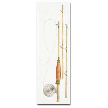 Elyse DeNeige 'Gone Fishing XI' Canvas Art, 6" x 19"