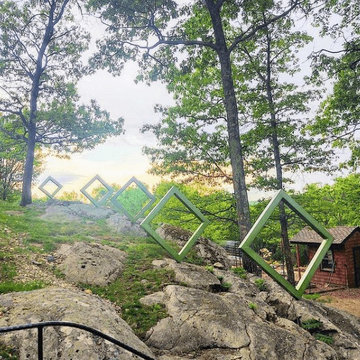 Outdoor Sculptures "Falling Leaves"