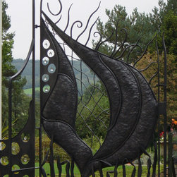 BexSimon Sunflower Gate - Home Fencing And Gates
