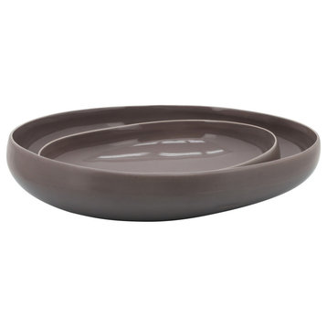2-Piece Set Organic Bowls, Lavander