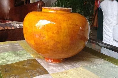 Vase "coupe" env 25cm de diamètre