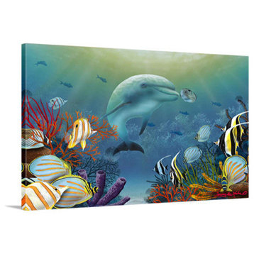 "Butterflies of the Sea" by Jeremy Lee, Canvas Giclee Wall Art, 24" x 32"