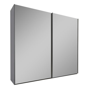 Toledo Full Mirrored Wardrobe