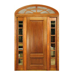 Arch Top Mahogany Doors - Front Doors