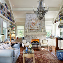 Painted fireplaces