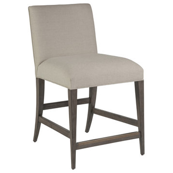 Madox Upholstered Low Back Counter Stool