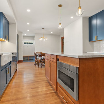 Melrose Kitchen Island with Seating