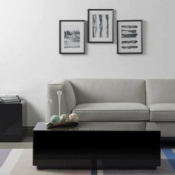 Modern Coffee Tables with Lucite Acrylic Legs