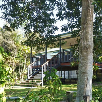 Weston alfresco deck and outdoor kitchen