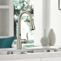 Arbor&trade; Spot Resist Stainless One-Handle Pulldown Kitchen Faucet with MotionSense - Products