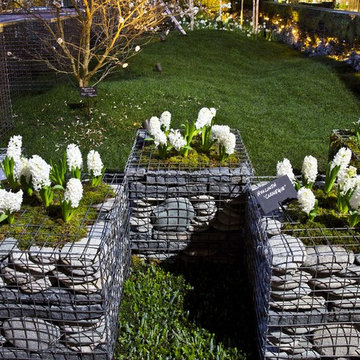 Contemporary romantic garden