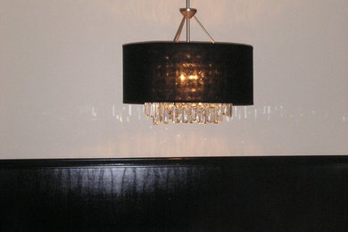 Inspiration for a transitional dining room remodel in Minneapolis