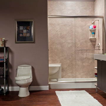 Gray Shower Base