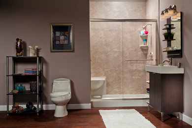 Gray Shower Base