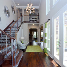 hallway and courtyard