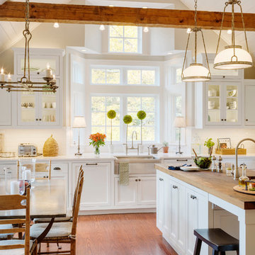 Custom kitchen and family room remodel, Sudbury, MA