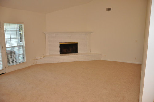 What To Do With White Brick Fireplace Just Bought Home