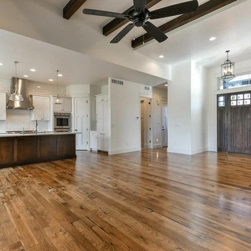 Contemporary Custom Build with Rustic Charm