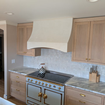 French Country Kitchen Hood - Lime Plaster · Lake Forest Park, WA