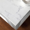 Ove Decors Athea 60 Athea 60" - White / Engineered Stone Top
