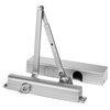 Dynasty Hardware 8500-HO-ALUM Surface Mount Door Closer with Hold Open Arm, Spra