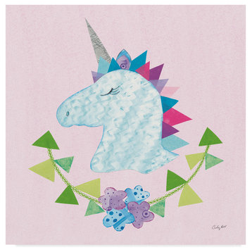 Courtney Prahl 'Unicorn Power IV' Canvas Art
