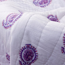 Attiser - Purple Quilts - Bedroom Products