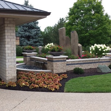 Front yard entrance