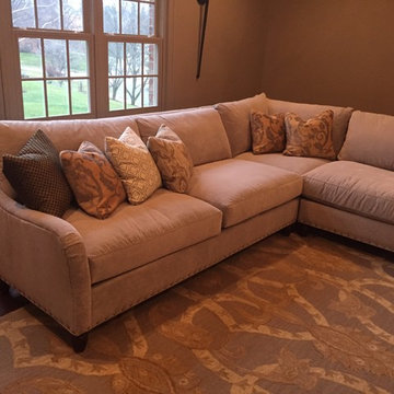 Elegant Tuscan family room