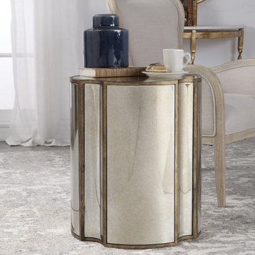 Uttermost Harlow Mirrored Accent Table 24888