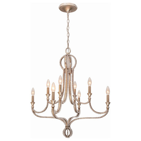 Garland 8 Light Crystal Bead Chandelier