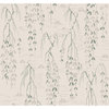 Willow Branches Wallpaper, Cream, Green